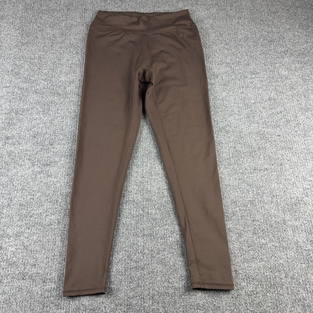 AYBL Leggings Womens XL Brown High Rise Ankle Yoga Pants Stretch Athletic Gym‎